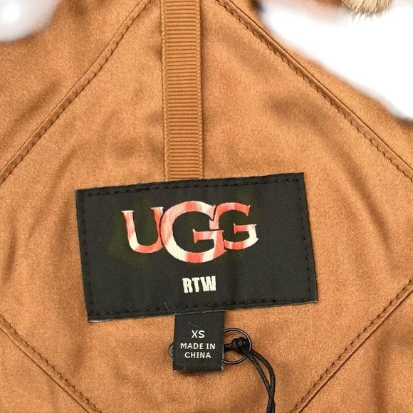 NEW With Tags- UGG KALI FAUX FUR JACKET - Picture 11 of 12